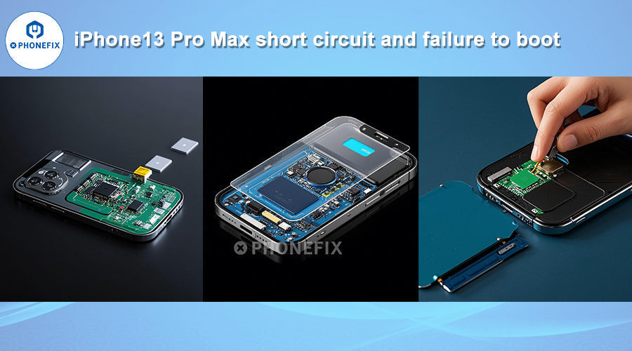 How to Fix iPhone 13 Pro Max Won't Turn On Due To Short Circuit