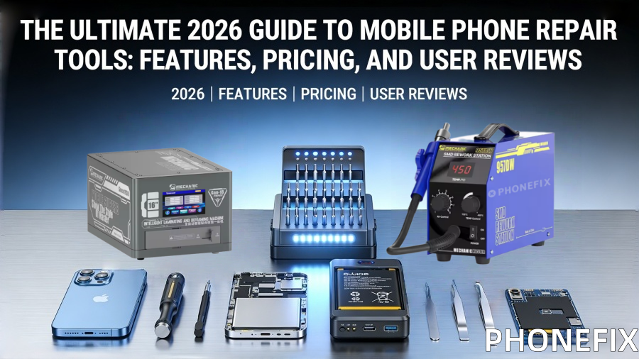 Complete Guide to Cell Phone Repair Tools 2026: Top Rated Gear and Pricing
