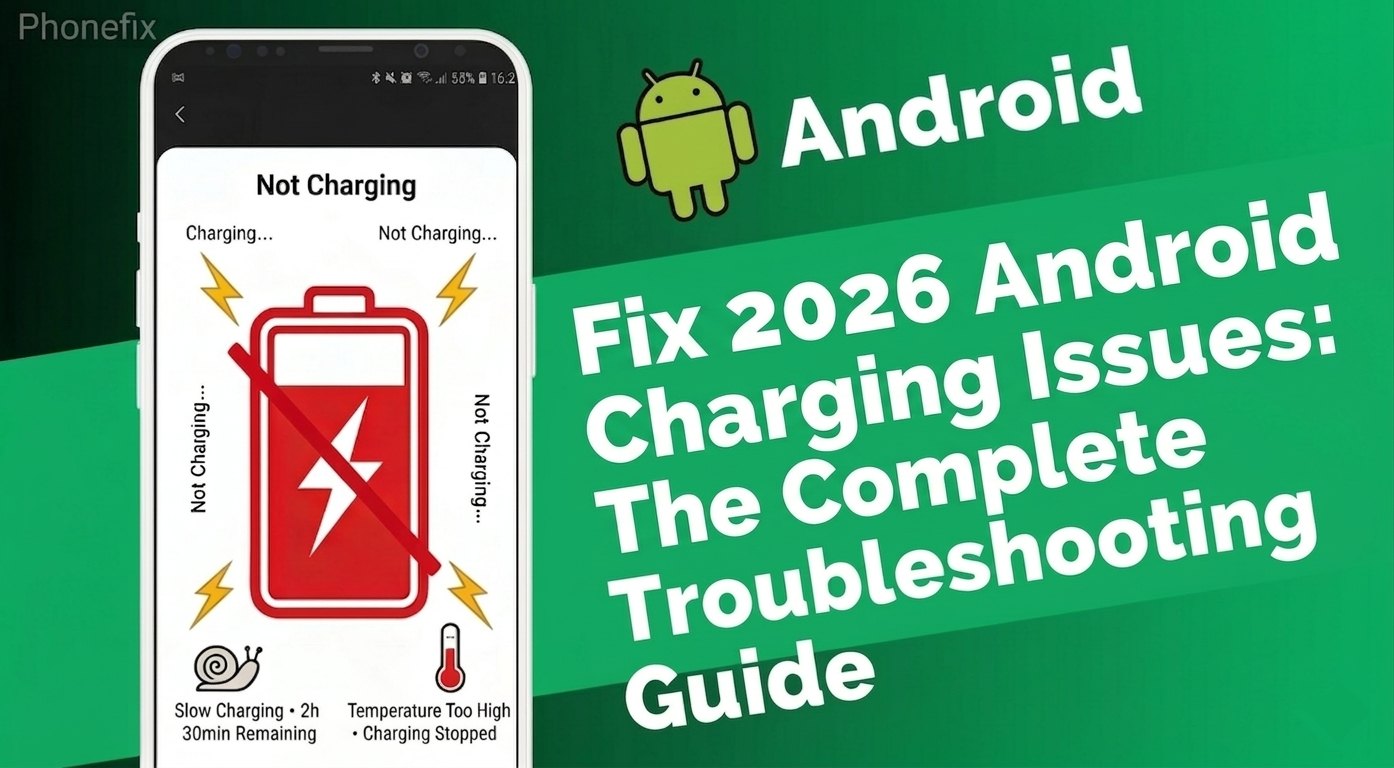 Fix 2026 Android Charging Issues: The Complete Troubleshooting Guide