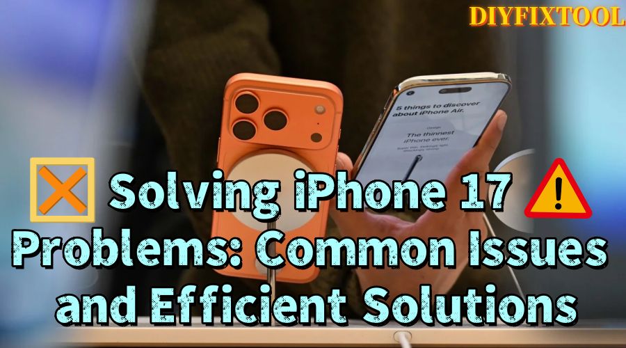 Solving iPhone 17 Problems: Common Issues and Efficient Solutions