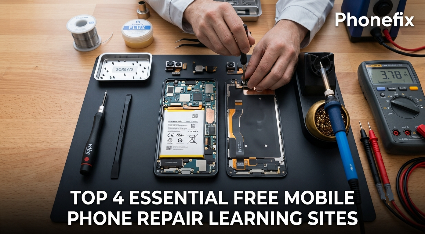 Top 4 Essential Free Mobile Phone Repair Learning Sites