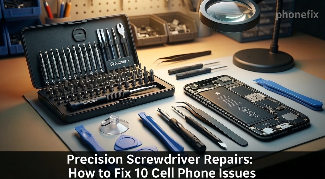 Precision Screwdriver Repairs: How to Fix 10 Cell Phone Issues