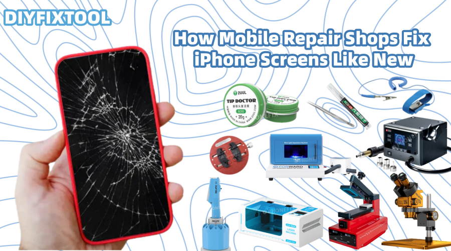 How Mobile Repair Shops Fix iPhone Screens Like New