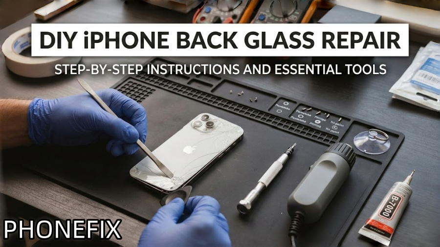 DIY iPhone Back Glass Repair: Step-by-Step Instructions and Essential Tools