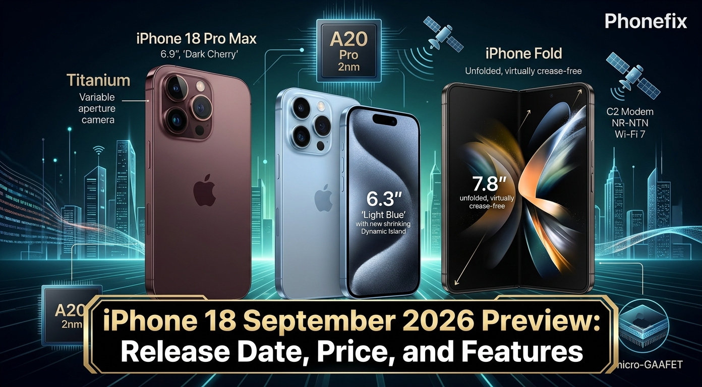 iPhone 18 September 2026 Preview: Release Date, Price, and