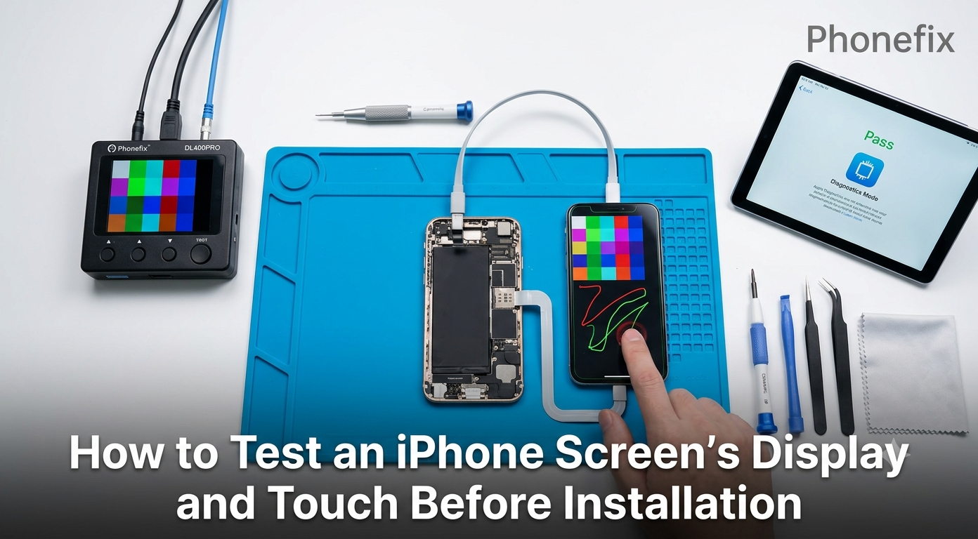 How to Test an iPhone Screen’s Display and Touch Before Installation
