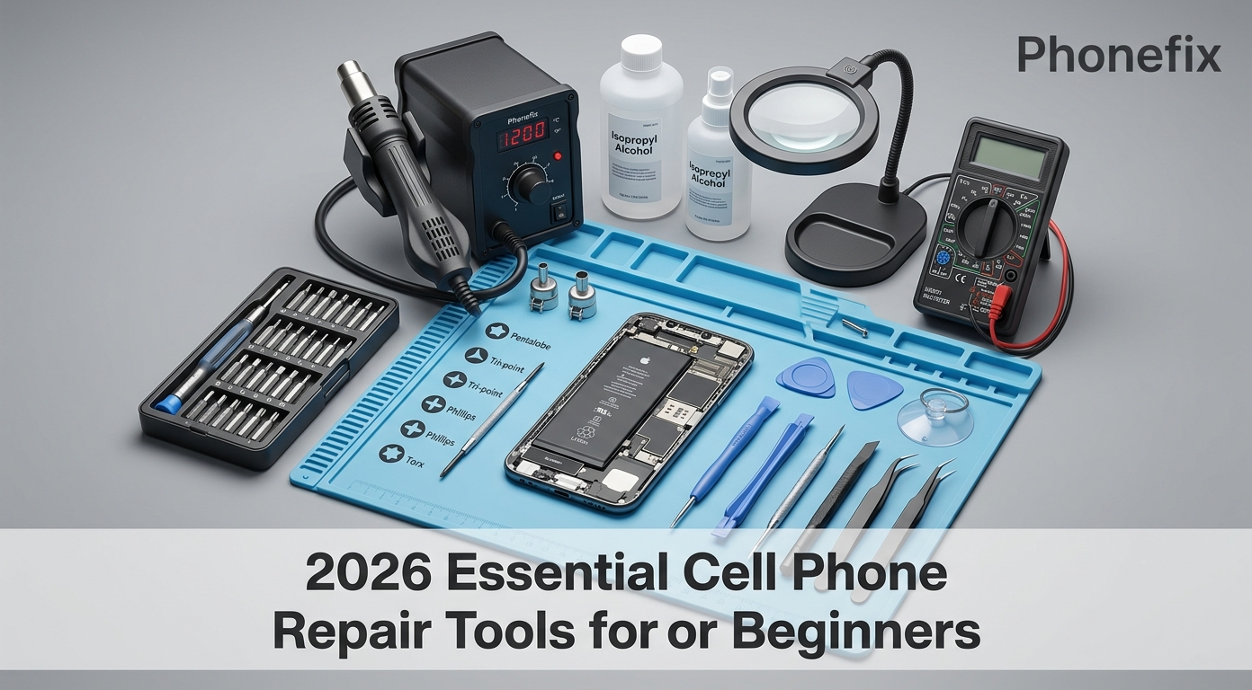 2026 Essential Cell Phone Repair Tools for Beginners