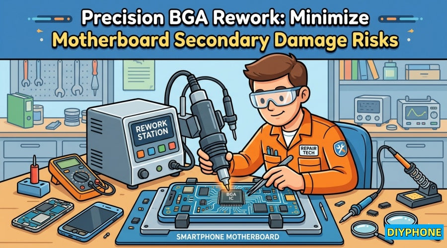 BGA Rework Station: Minimize Motherboard Secondary Damage Risks