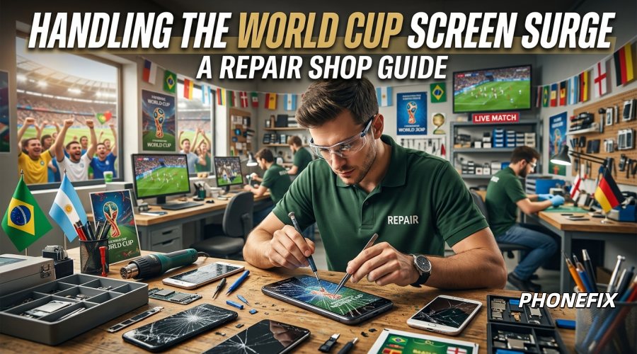 Handling the World Cup Screen Surge: A Repair Shop Guide