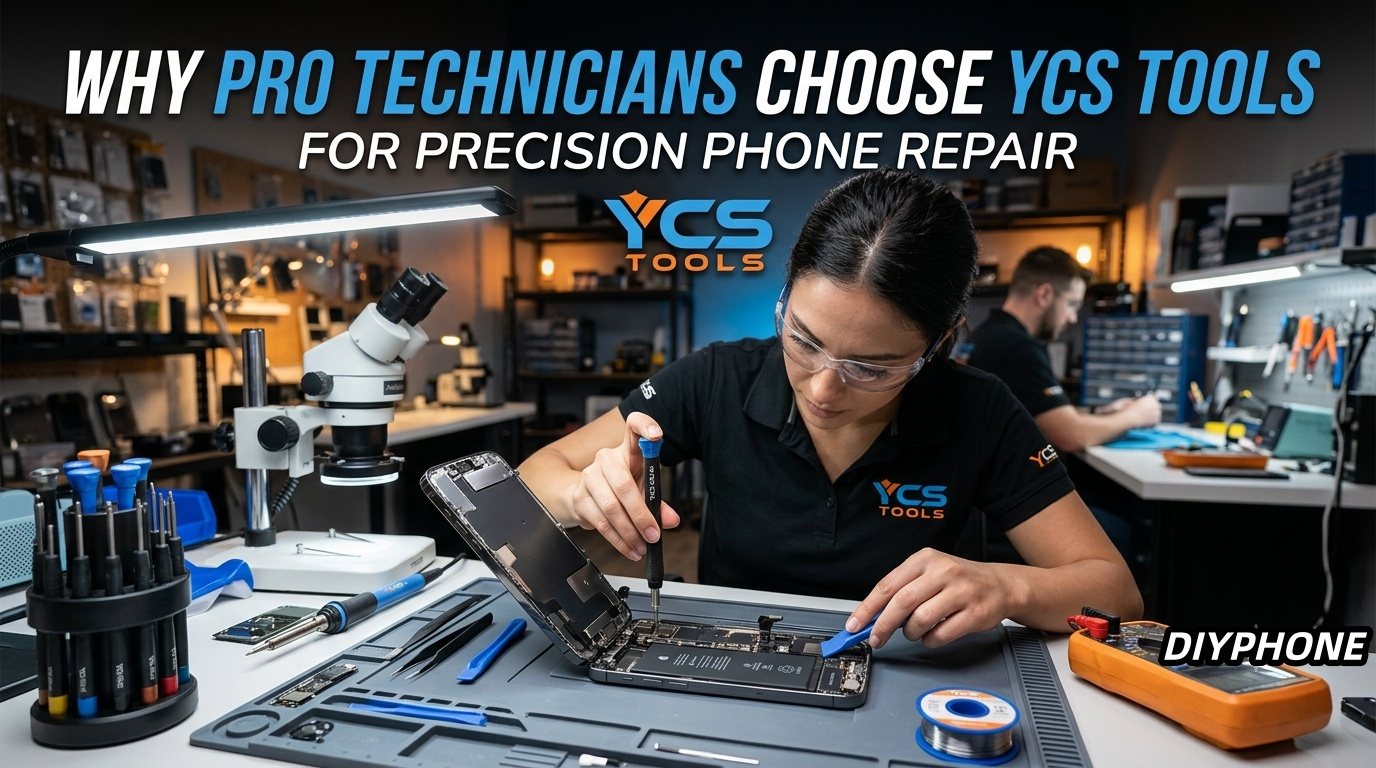 Why Pro Technicians Choose YCS Tools for Precision Phone Repair