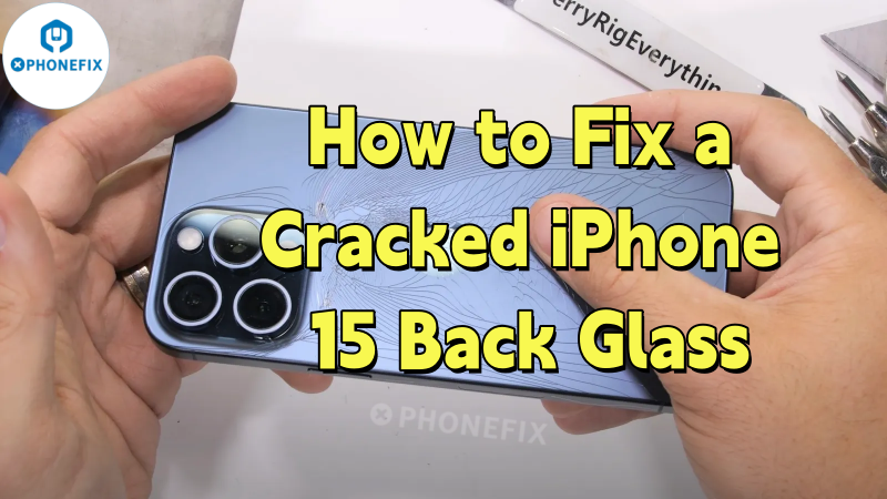 How to Fix a Cracked iPhone 15 Back Glass