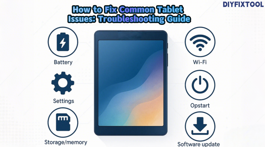 How to Fix Common Tablet Issues: Troubleshooting Guide