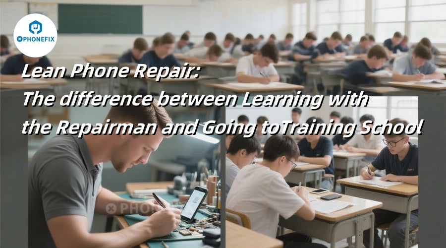 The Difference Between Learning with the Repairman and Going to Training School