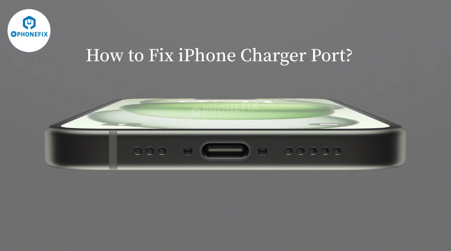 How to Resolve iPhone Charger Port Problems?