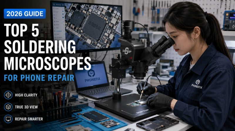 2026 Guide: Top 5 Soldering Microscopes for Phone Repair