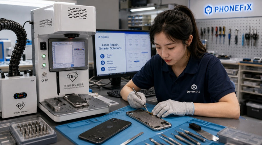 How Laser Marking Machines Facilitate iPhone Back Glass Repair