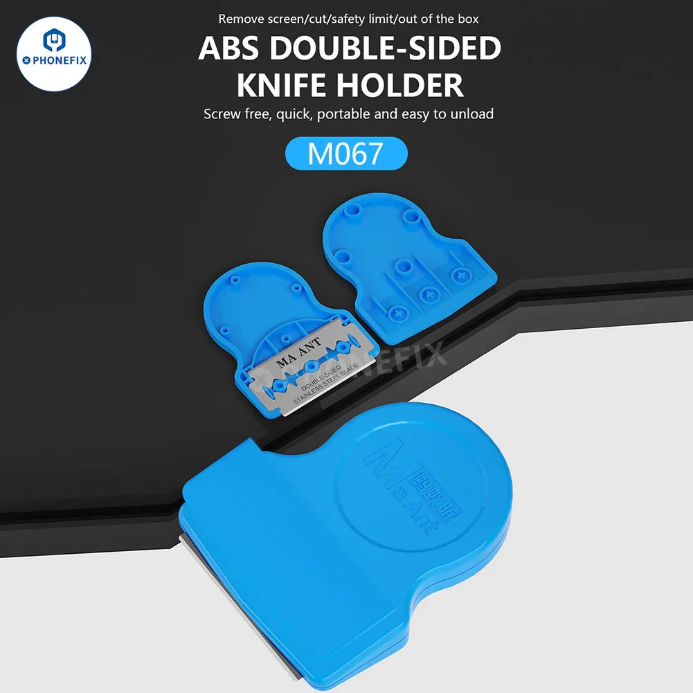 MaAnt M067 Double-sided Knife Holder Screen Opener Glue Removal Blade - CHINA PHONEFIX SHOP Team