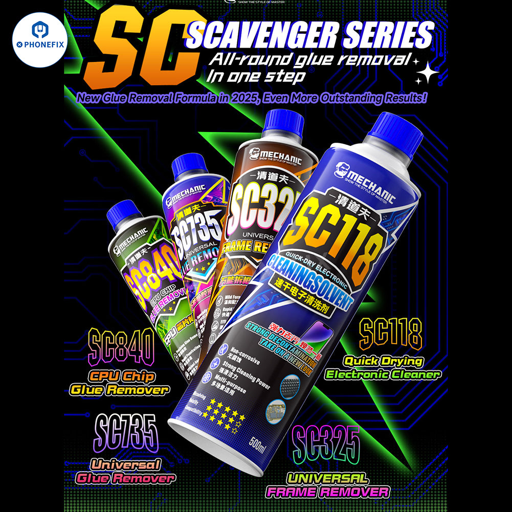 MECHANIC Quick-drying Electronic Cleaner Phone Frame Glue Remover