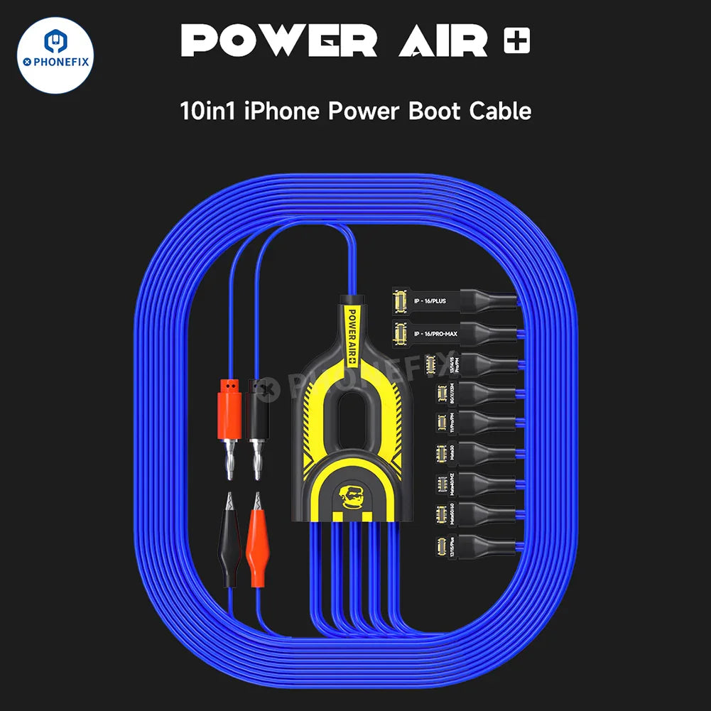 Mechanic Power Air Pro Boot Cable For iPhone 6-16PM Android Phones - CHINA PHONEFIX SHOP Team
