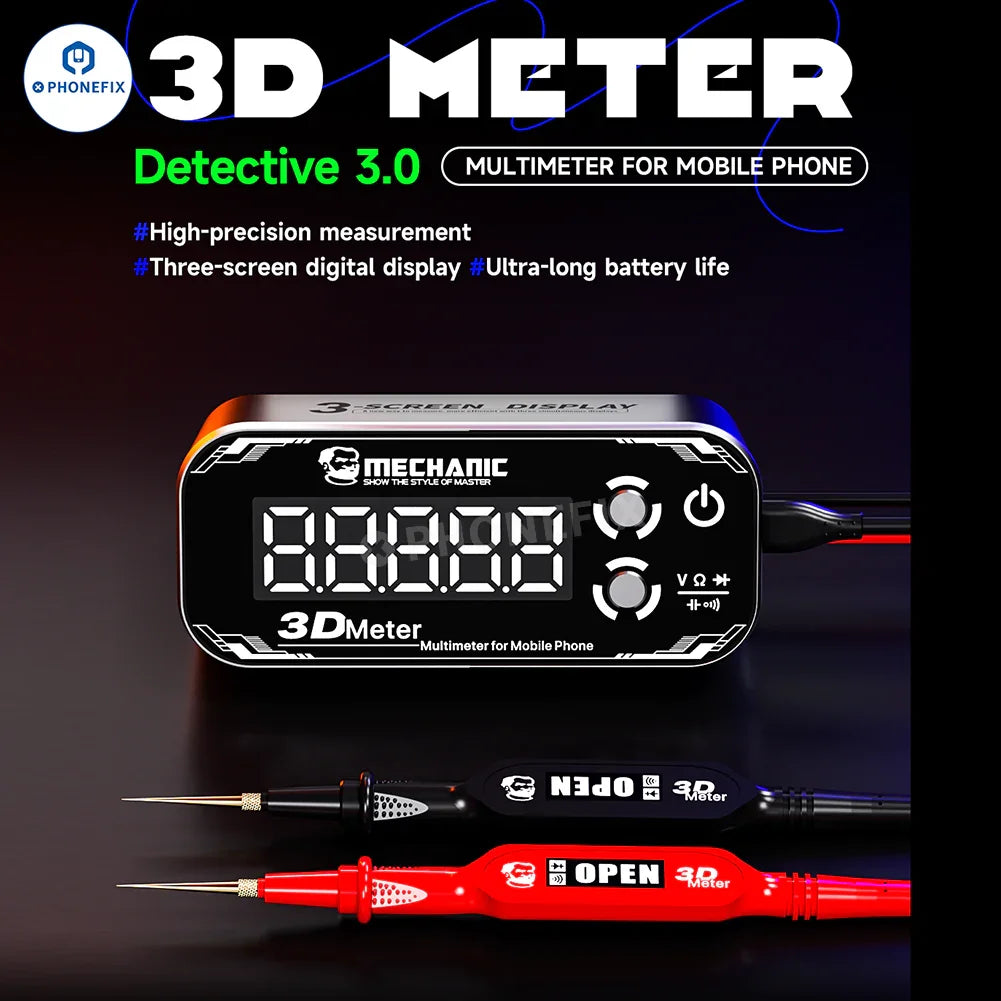 Mechanic 3D Meter Detective 3.0 Multimeter For Mobile Phone