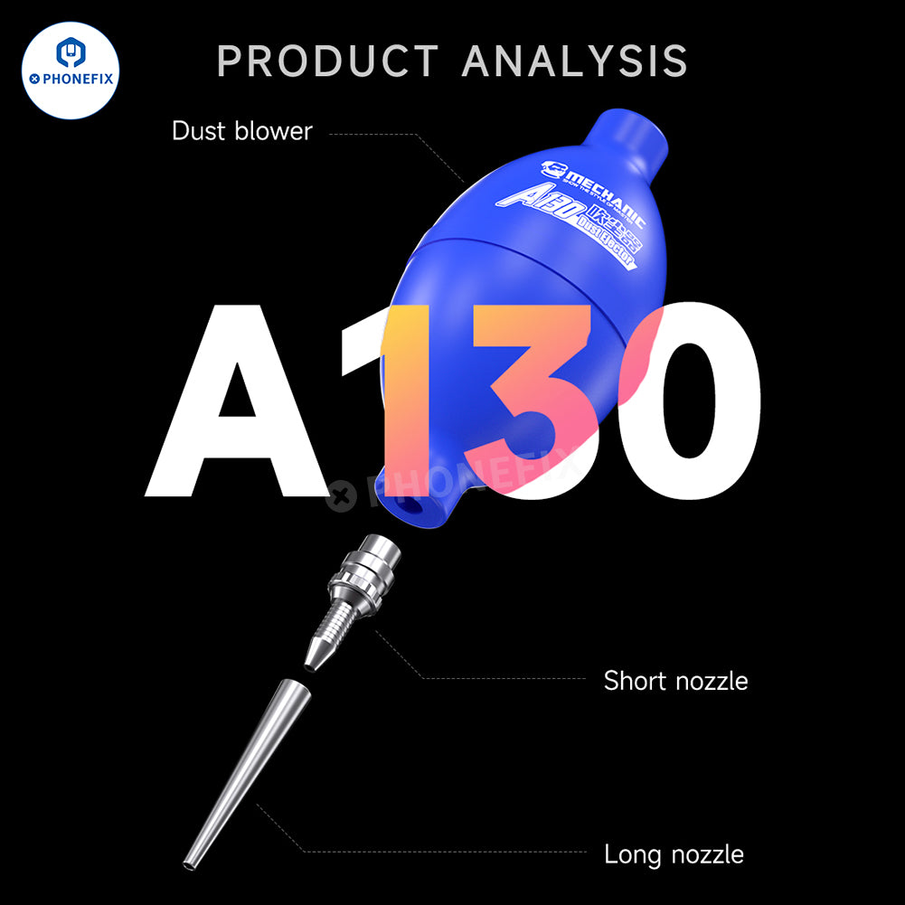 Mechanic A130 A120 B110 Dust Cleaner Silicone Air Blower Ball