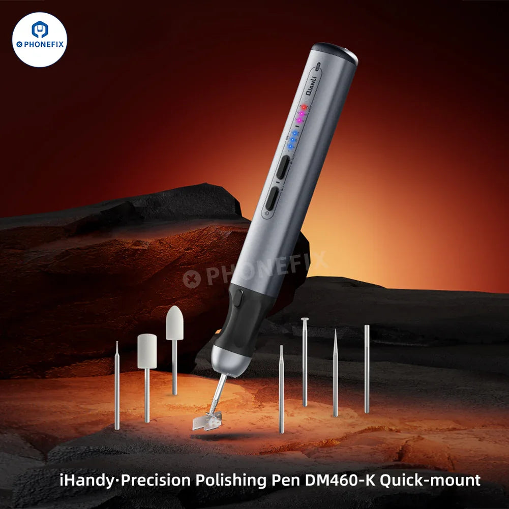 QIANLI iHandy DM460-K Polishing Pen for PCB Chip Grinding Cutting - CHINA PHONEFIX SHOP Team