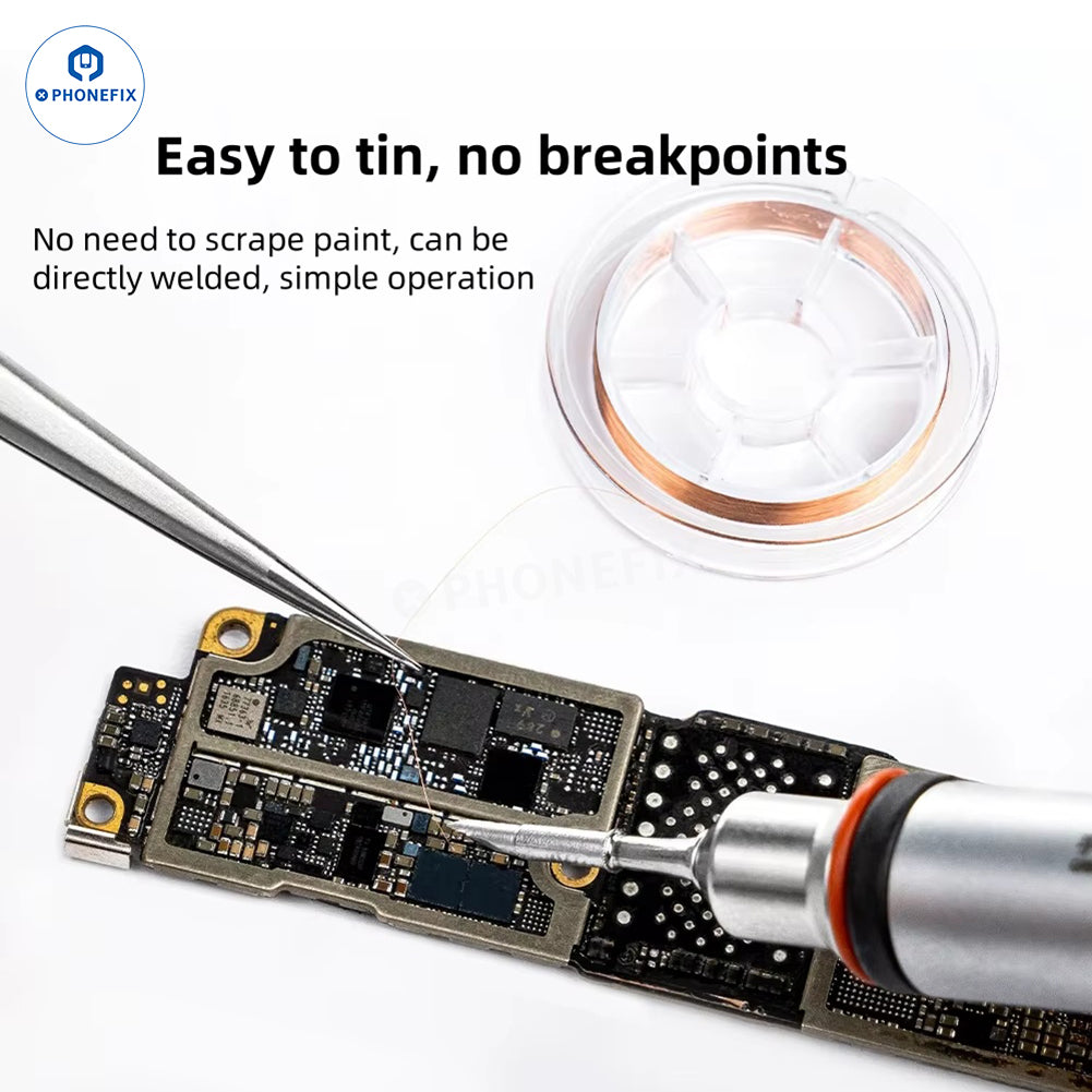 YCS Silver Copper Jumper Wire Phone PCB Soldering Repair Tool