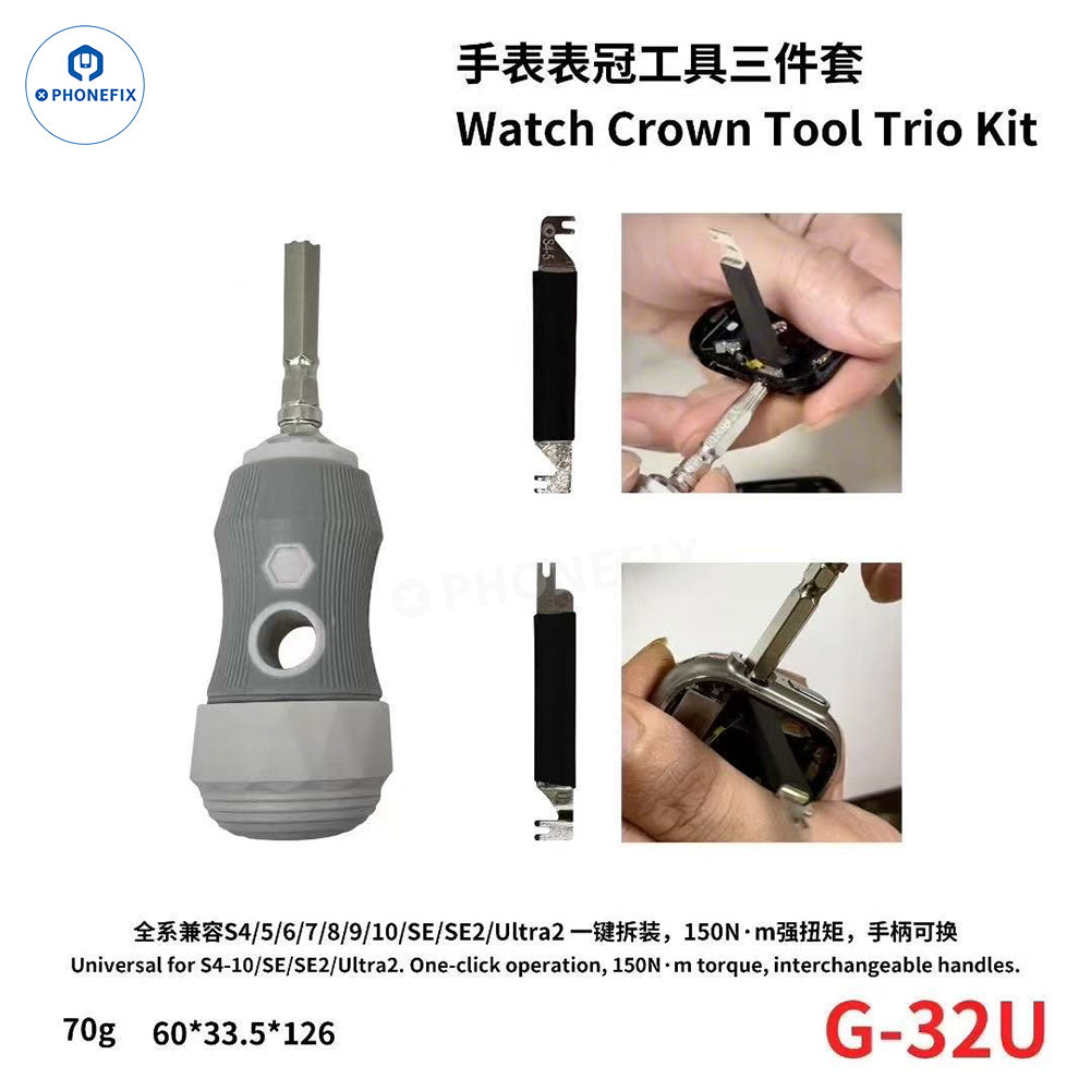 Gtoolspro G-32U Watch Tool Kit for iWatch S4-S10 Ultra 2 Disassembly