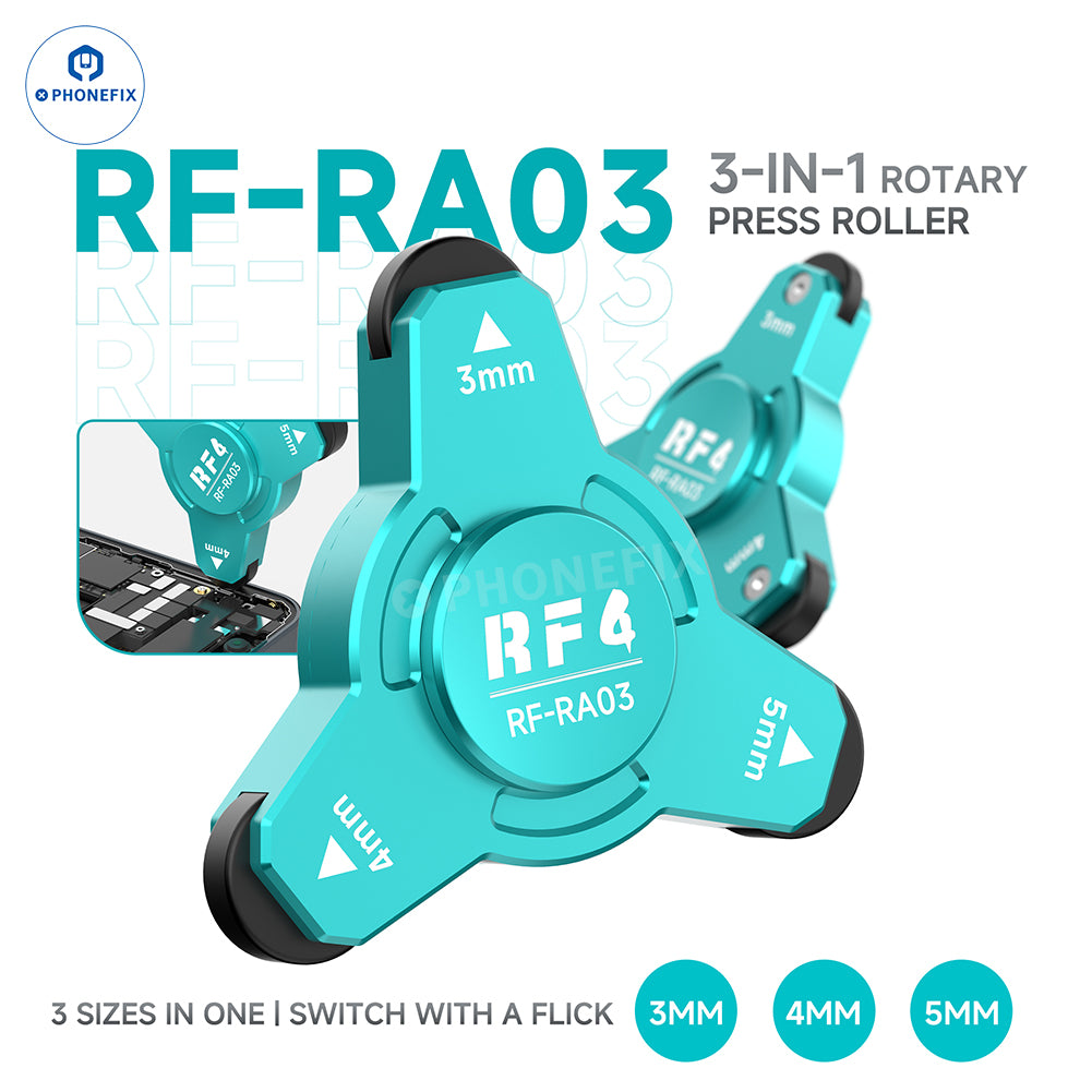 RF-RA03 3/4/5mm 3-in-1 Screen Bezel Adhesive Rotary Press Roller