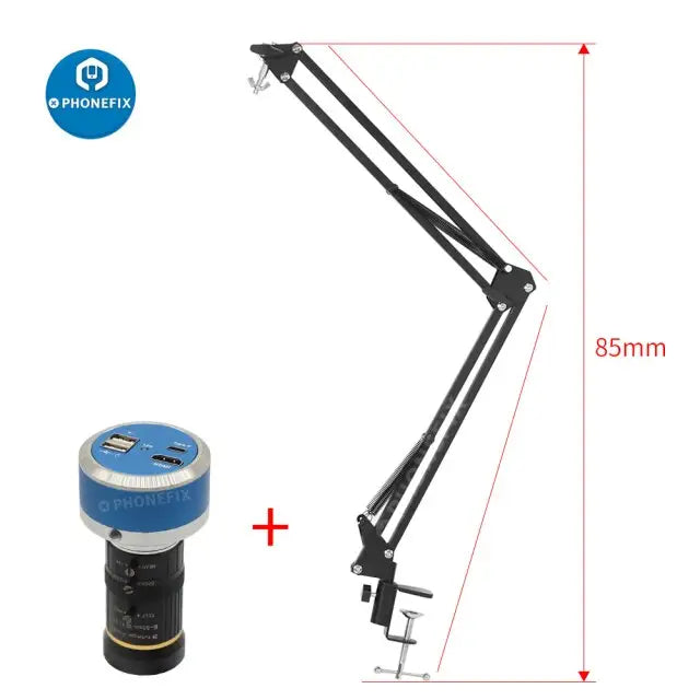 1080P 60FPS VGA Microscope Camera 8-50MM 6-60MM C-Mount Lens