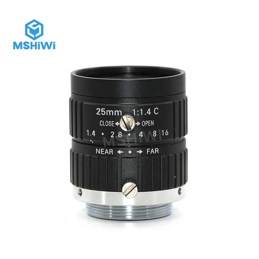 10MP F1.4 Manual IRIS 2/3 Format 25mm Prime Machine Vision