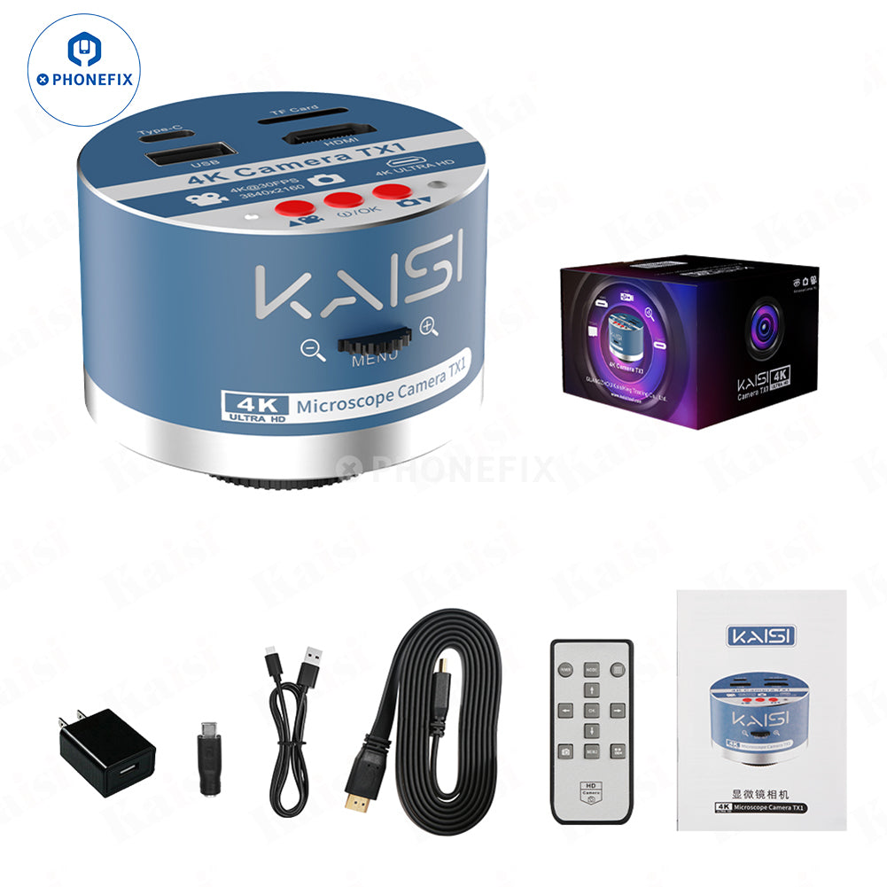Kaisi TX1 4K HD Dual Interface Industrial Microscope Camera