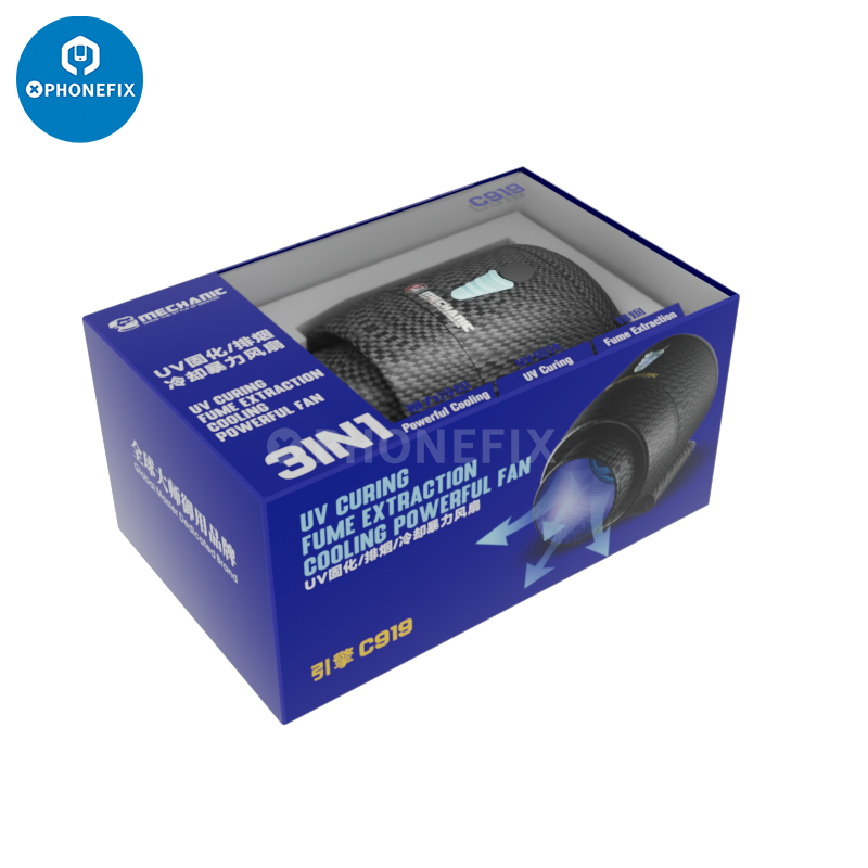 2UUL USB Mini Cooling Fan Welding Smoke Exhaustor