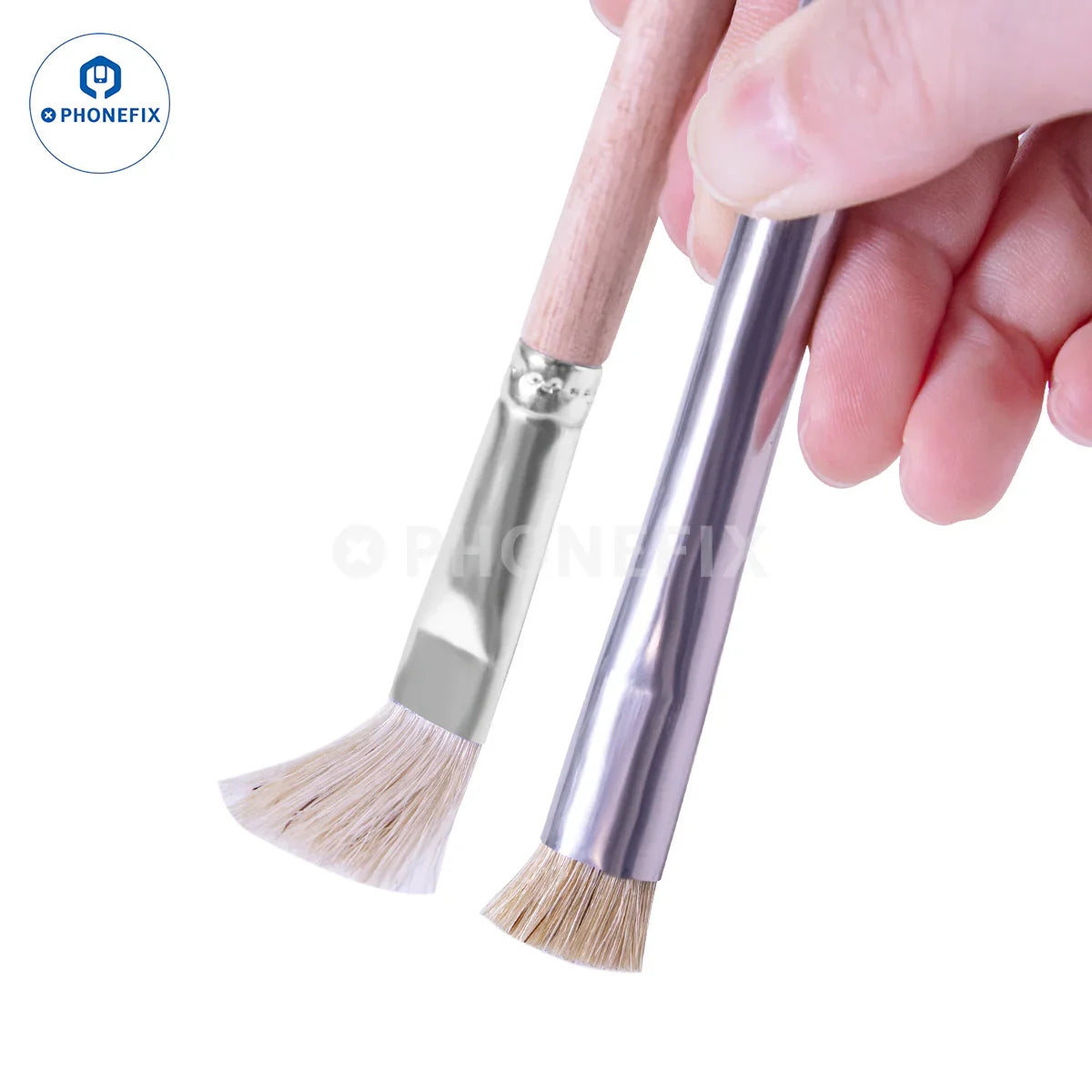 SS-022B Safe Brush: Dual-Head PCB Cleaning Tool for Mobile Repair - CHINA PHONEFIX SHOP Team