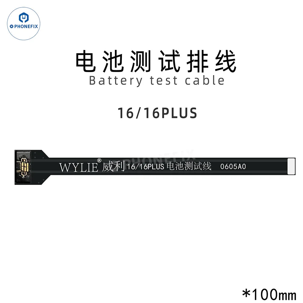 WYLIE Battery Extension Test Flex Cable for iPhone 8-17 Pro Max