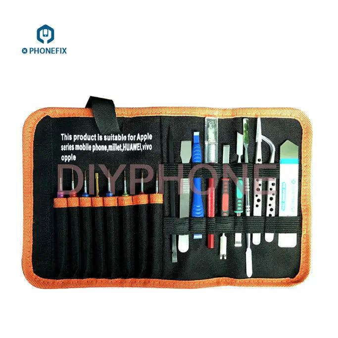 18pcs Phone Opening Tools Kit Screwdriver Set for iPhone 5S 6 7 Repair - CHINA PHONEFIX