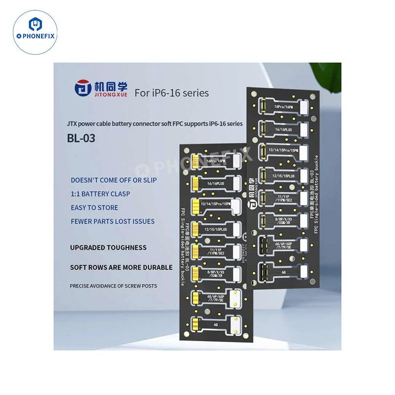 JTX Double-sided Battery Buckle For iPhone 6-16PM Android Phones