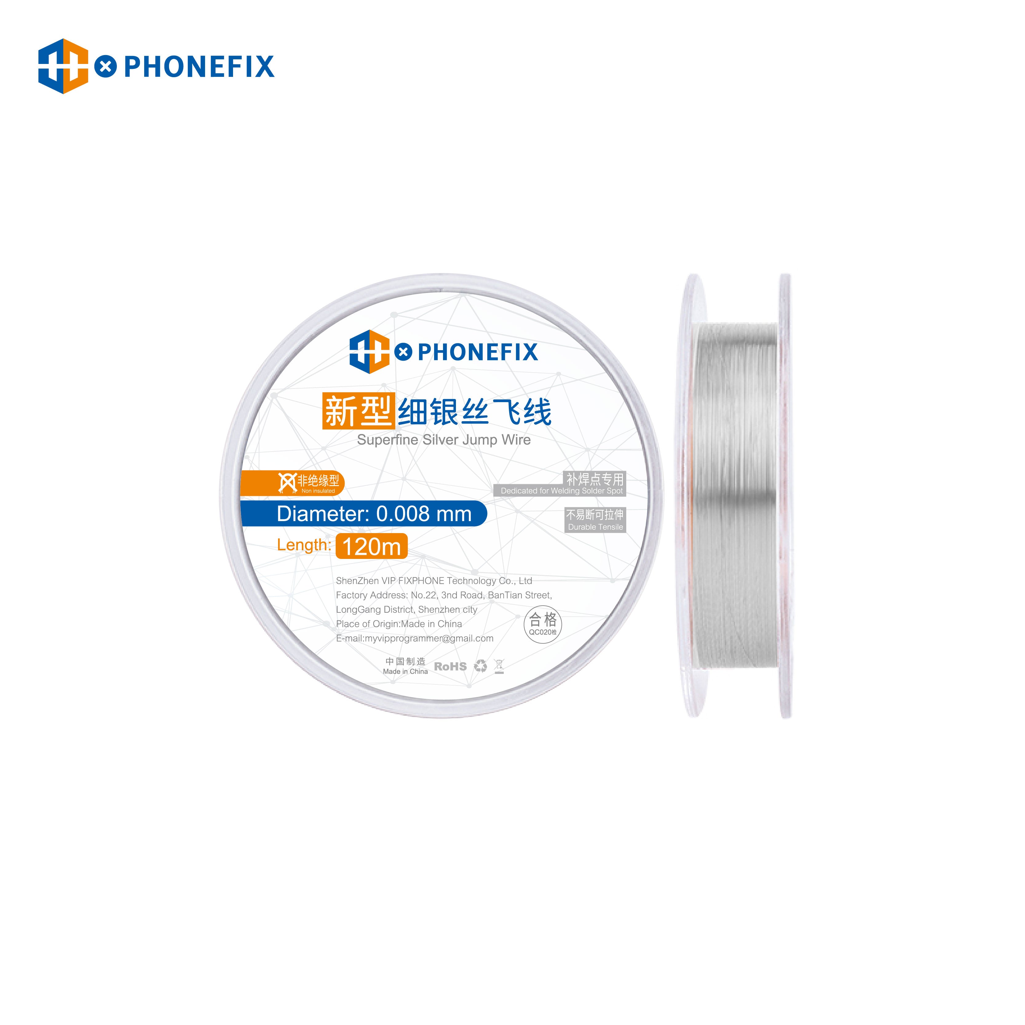 PHONEFIX Insulation Jump Wire Fingerprint Soldering Link Wire