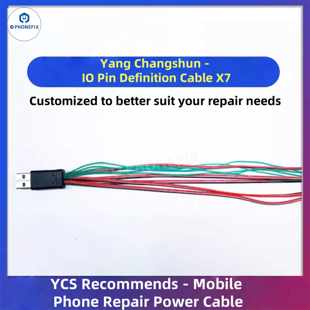 YCS MAi 6-in-1 Power Cable for iPhone 6S -17 Pro Max Android Huawei