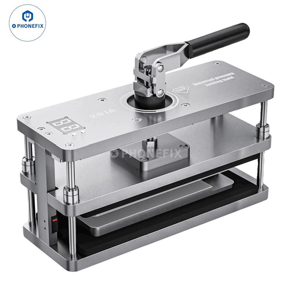 TBK 201A Phone Screen Back Cover Rotating Pressure Holding Mould