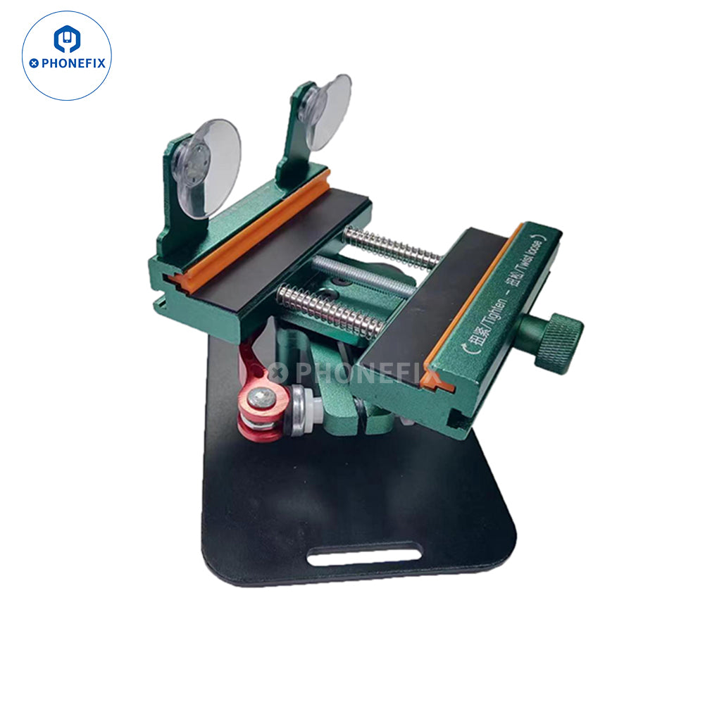 Multi-Purpose Rotatable Holder Fixture Back Rear Glass Remover For iPhone