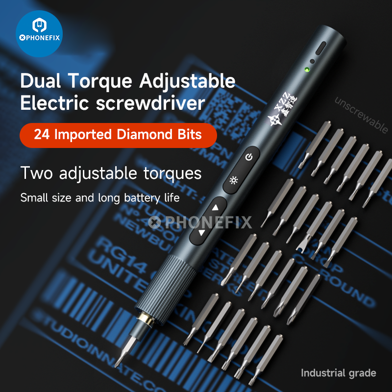 XZZ ES24 Electric Screwdriver With 24 Bits Dual Torque Adjustable