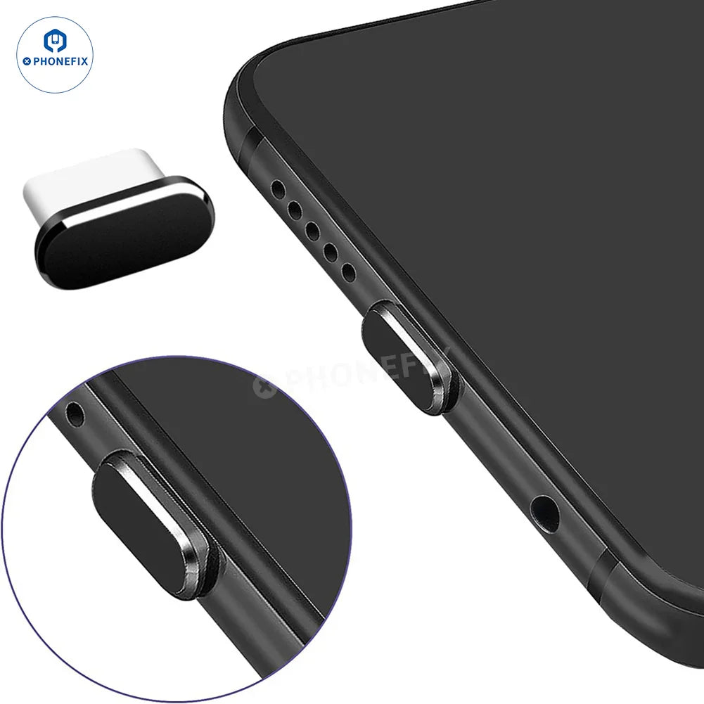 Type-C Port Cleaning Brush Kit for iPhone 15-17 Pro Max Android Phone