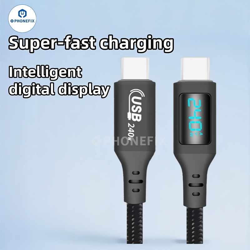 USB 2.0 Type-C Digital Display Data Cable for Phone/MacBook