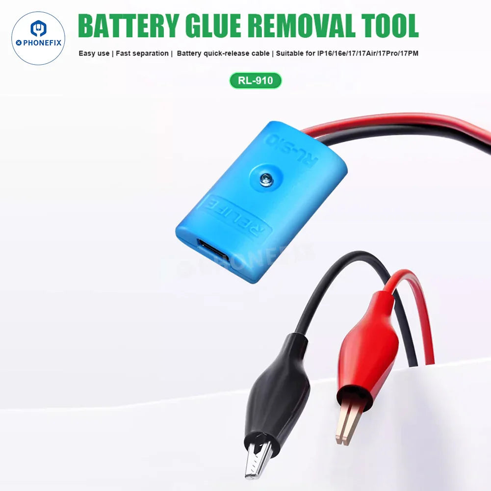 RELIFE RL-910 Battery Quick Removal Cable for iPhone 17/16 Series - CHINA PHONEFIX SHOP Team
