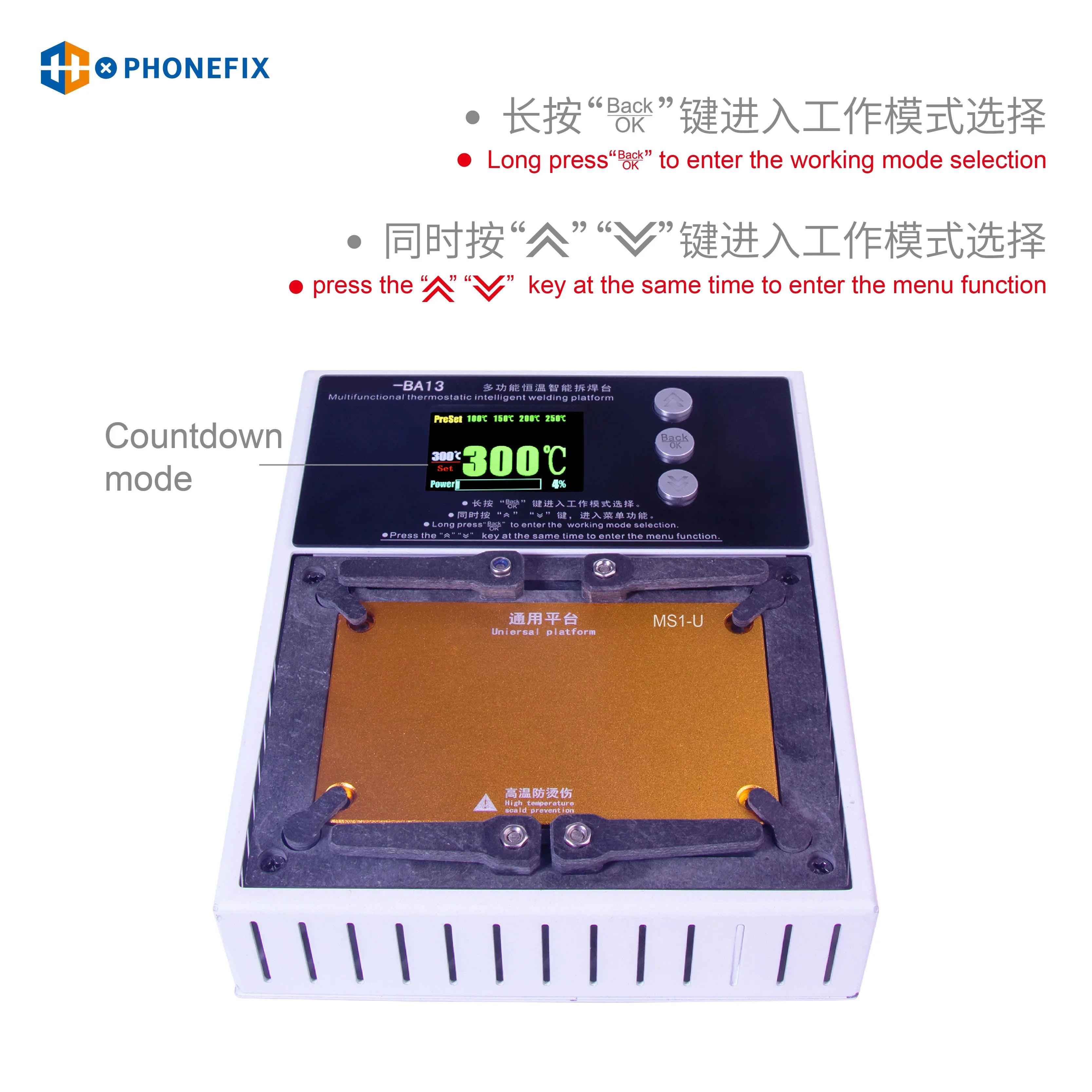 PHONEFIX Multifunctional Desoldering Station For iPhone X-16PM