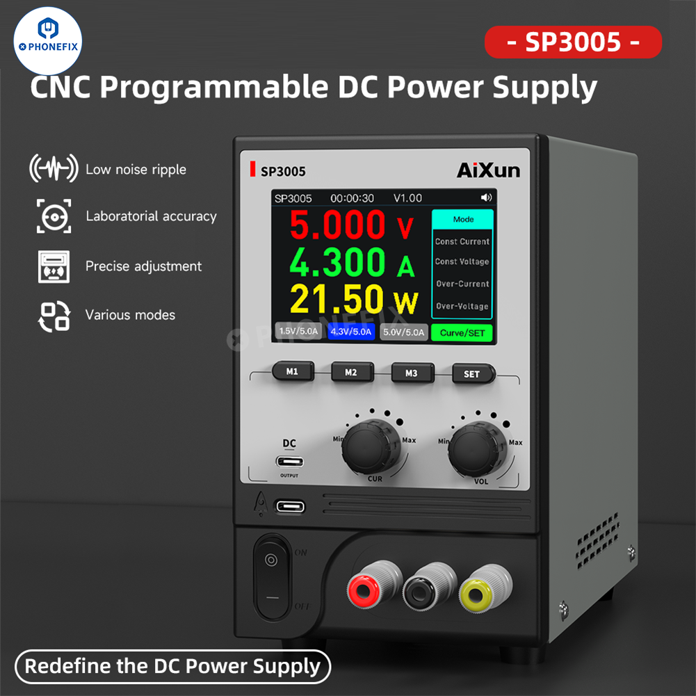 AIXUN SP3005 30V 5A CNC Programmable DC Power Supply