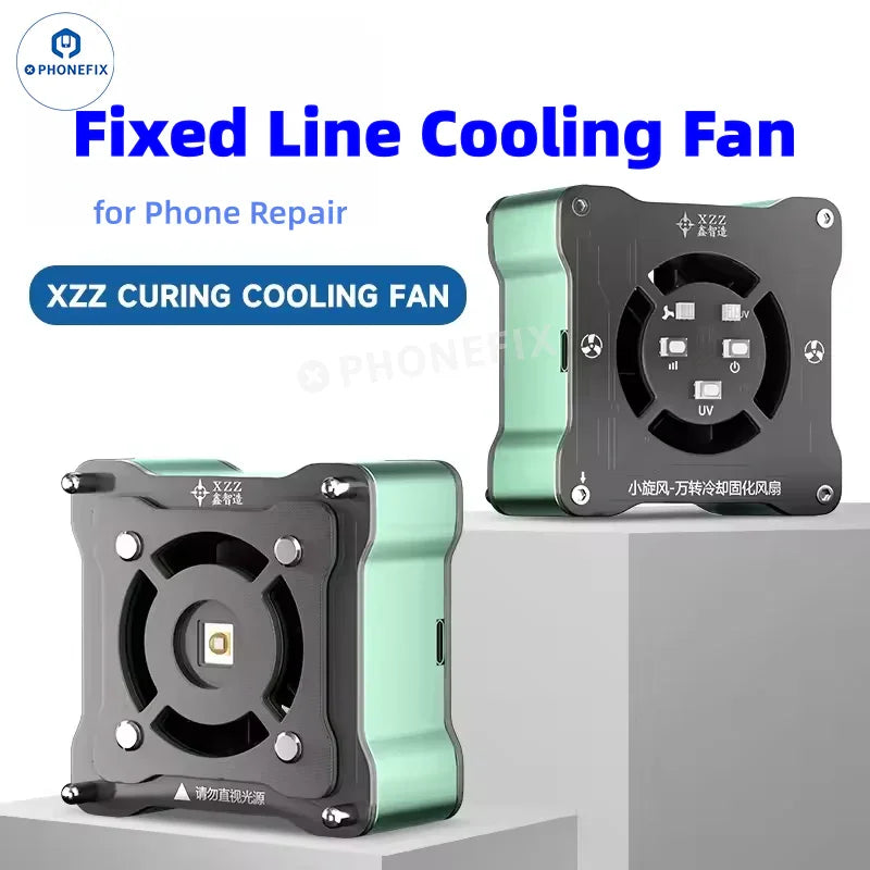 XZZ 3W 2-in-1 UV Curing Solder Mask and Cooling Fan - CHINA PHONEFIX SHOP Team