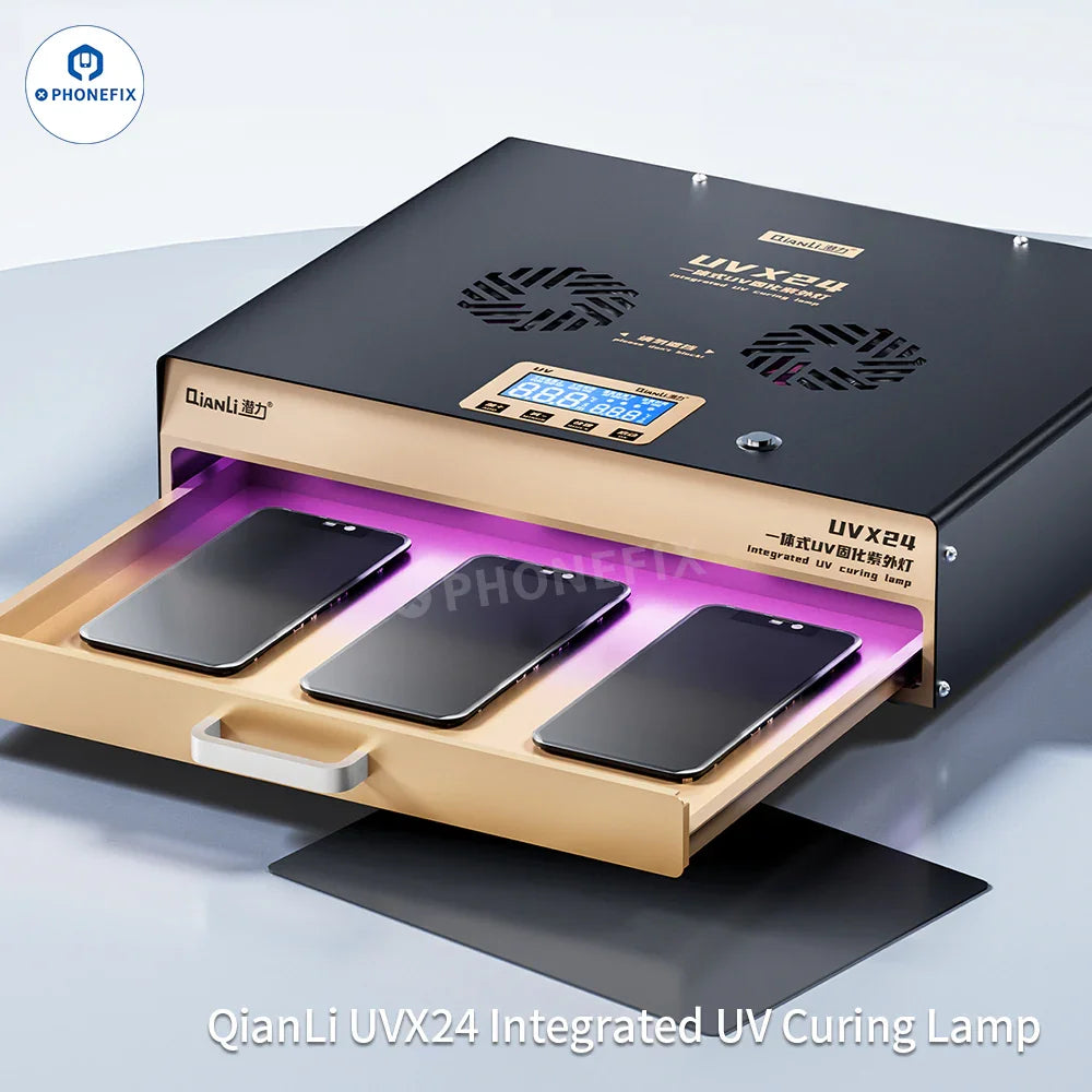 QIANLI UVX24 16-inch UV Curing Lamp Box For Phone Tablet Screens - CHINA PHONEFIX SHOP Team