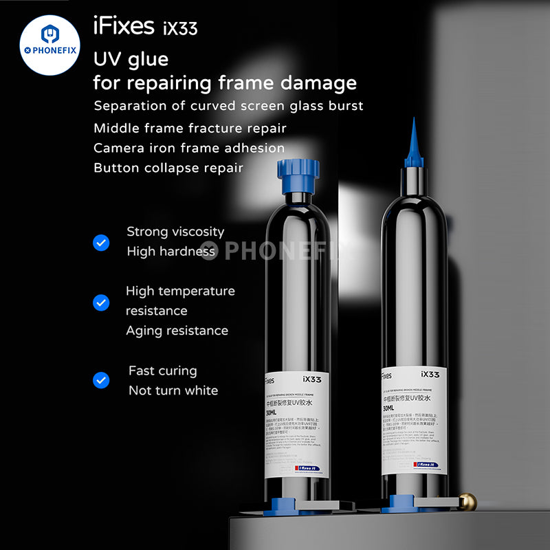 iFixes UV Glue Nano Adhesive Phone Frame Damage LCD Glass Repair